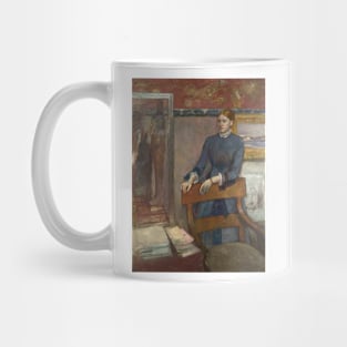 Helene Rouart in her Father's Study by Edgar Degas Mug